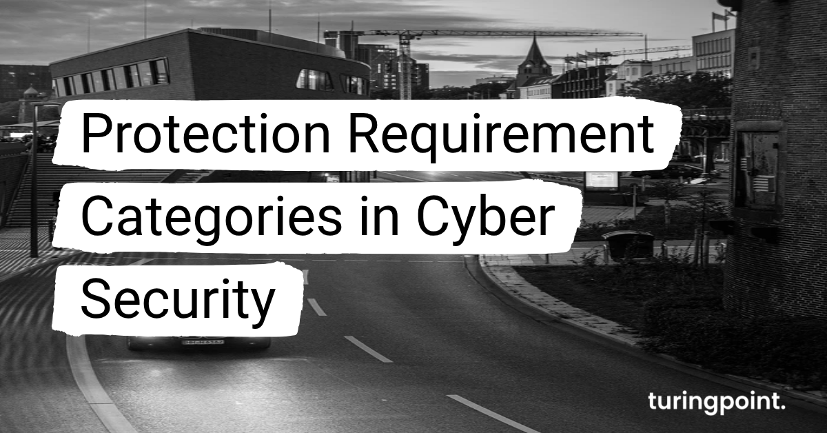 Protection Requirement Categories in Cyber Security